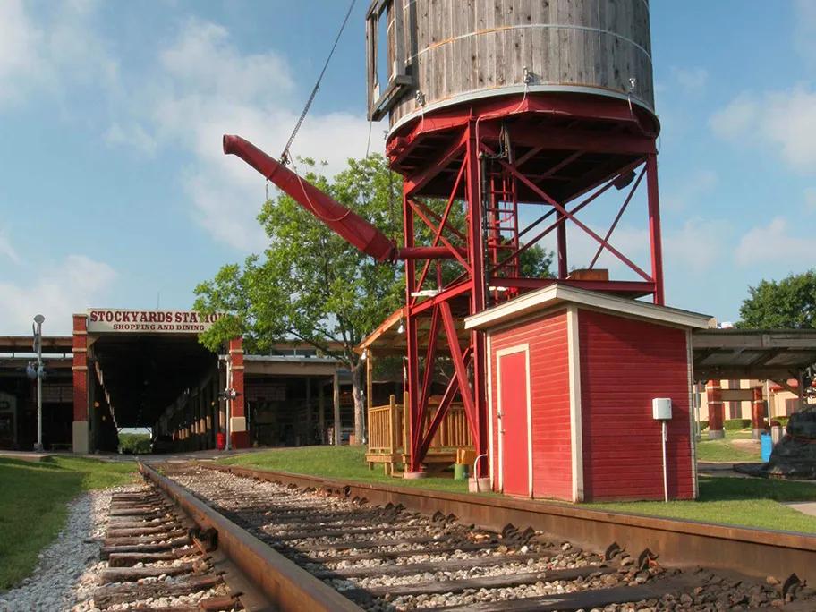 An old railway yard in Fort Worth
