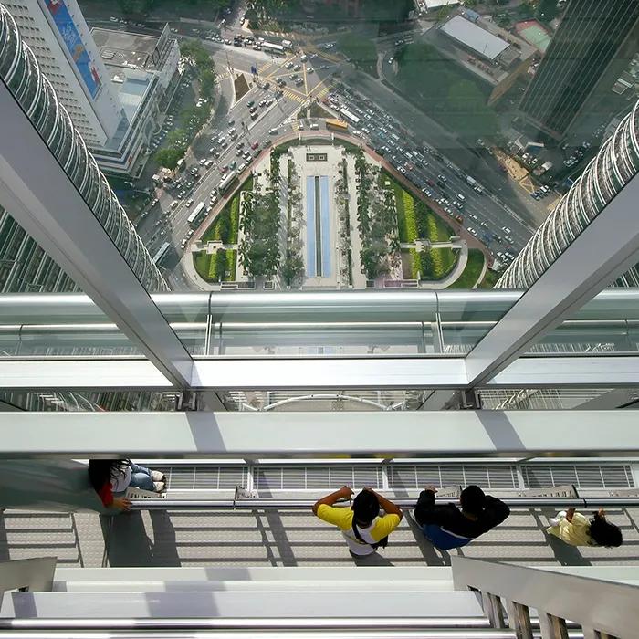 The Skybridge of the Petronas Towers