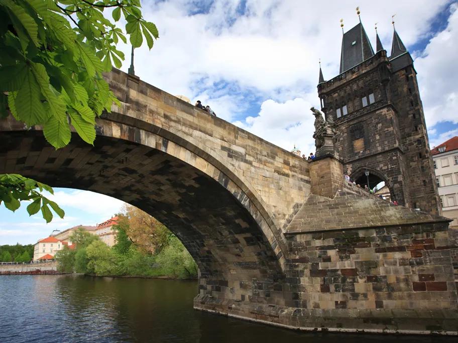 The bridge tower at the Charles Bridge
