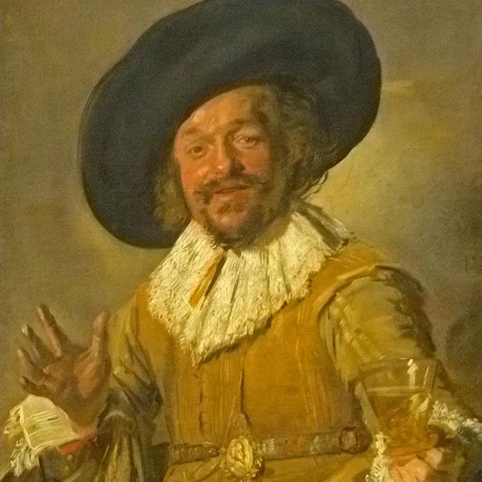 The Merry Drinker by Frans Hals