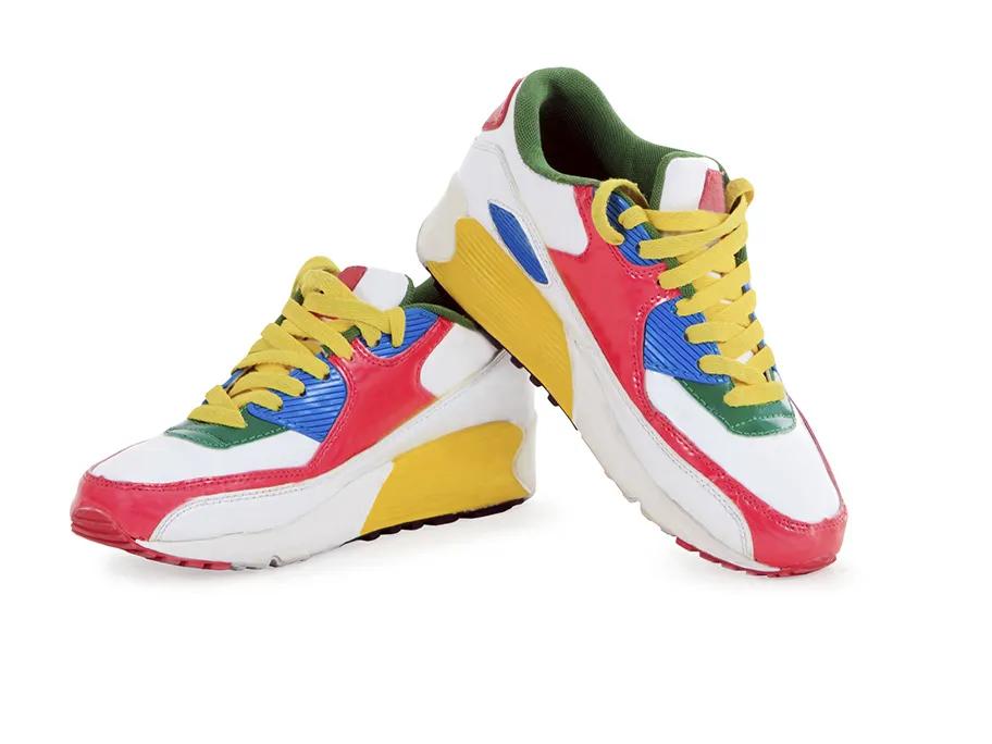 Colourful sneaker