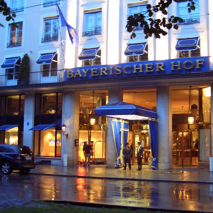 The classic Bayerischer Hof hotel