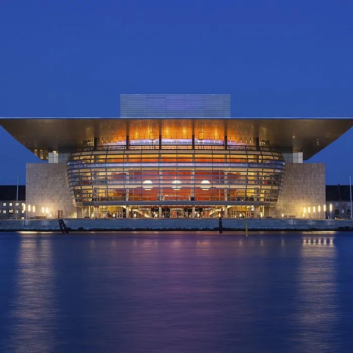 The modern opera house
