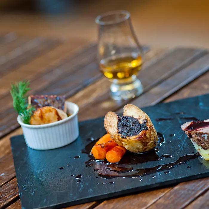 Snacks at the Taste of Scotland tour