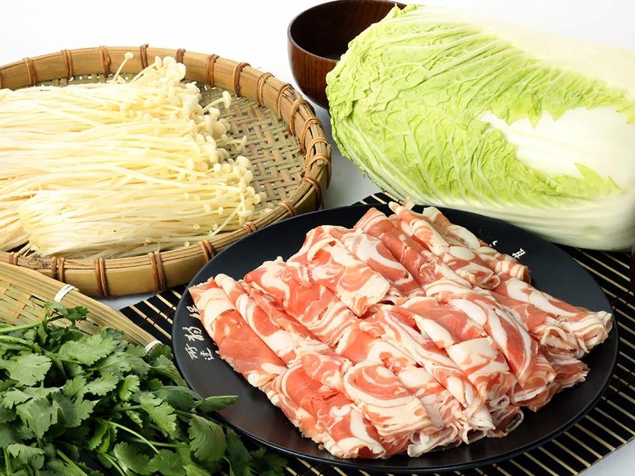 A blend of ingredients go into the hotpot
