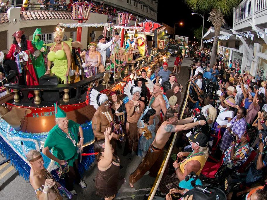 Parade during Fantasy Fest