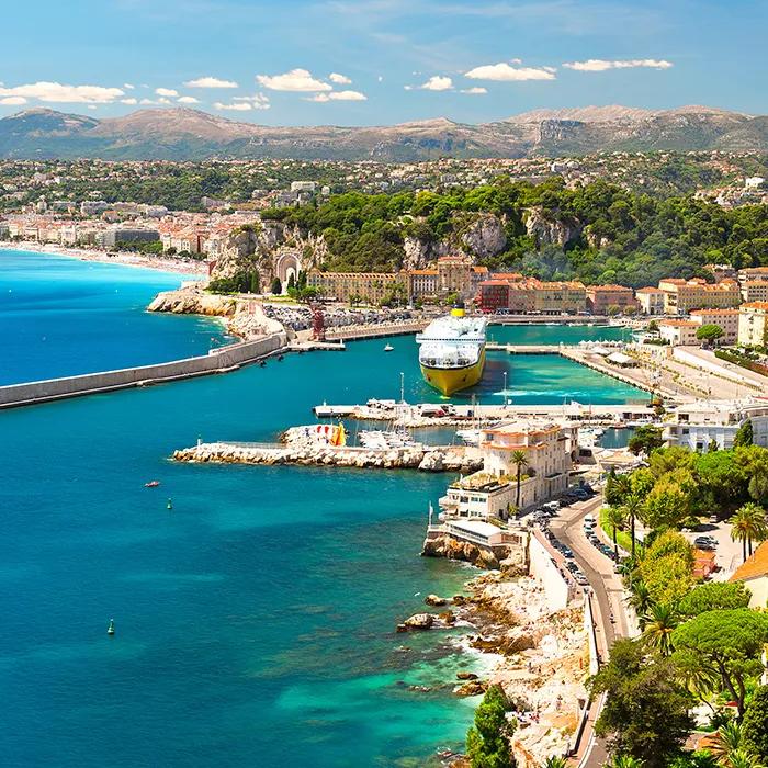 The harbour of Nice