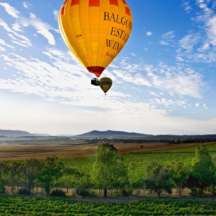 Book a flight over the valley