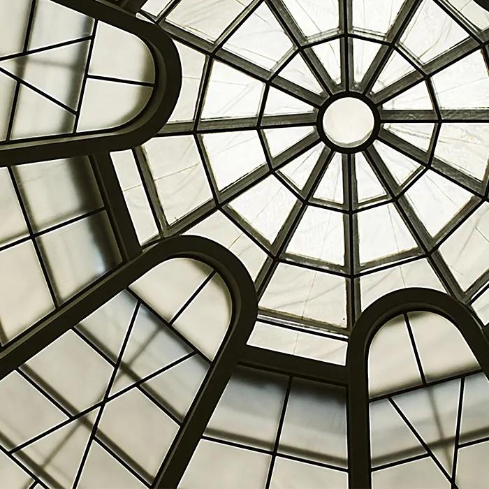 The ceiling of the Guggenheim Museum