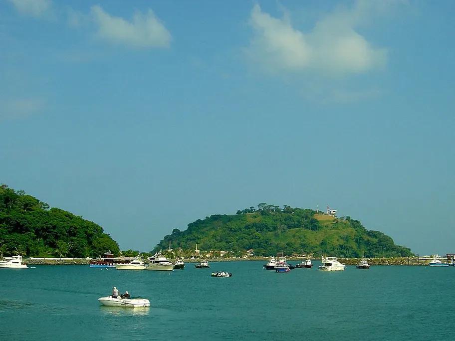 The view from the Amador Causeway