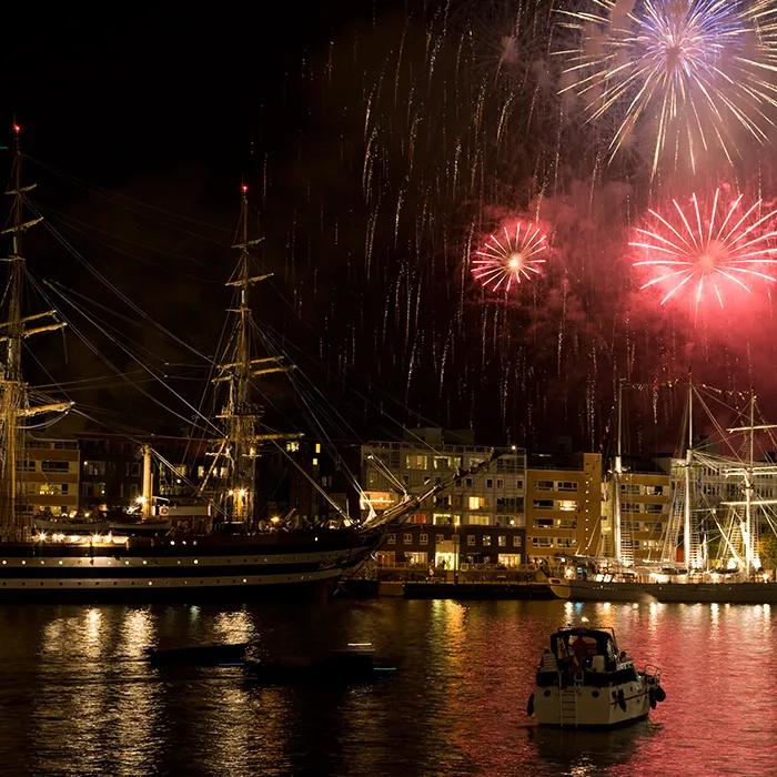 Spectacular fireworks