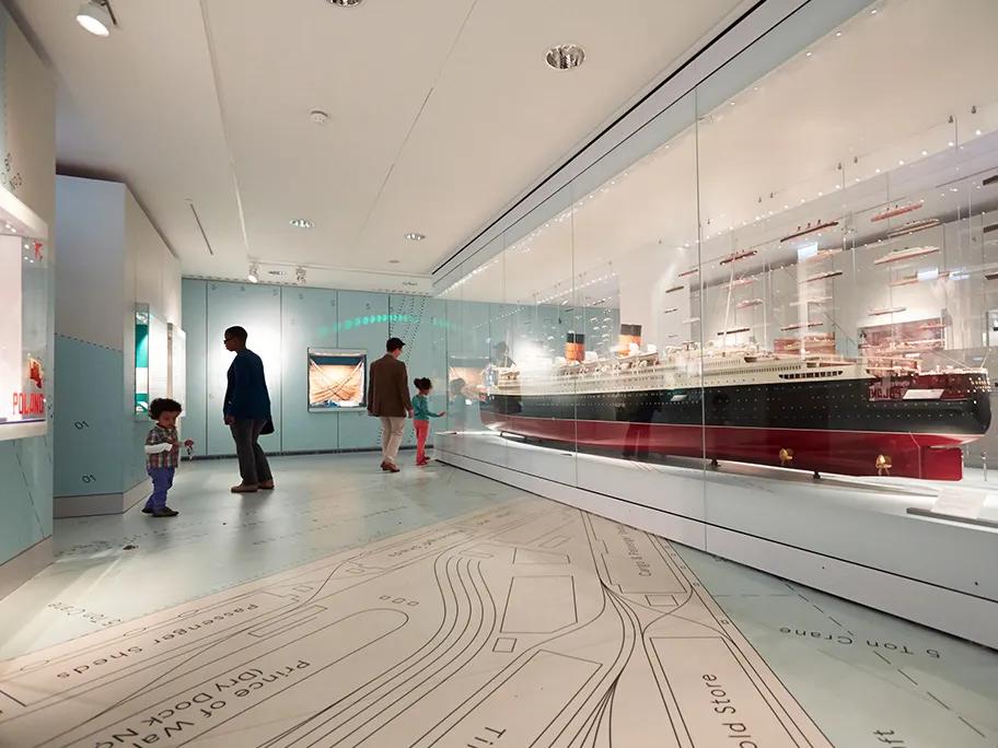 Replica of the Queen Mary