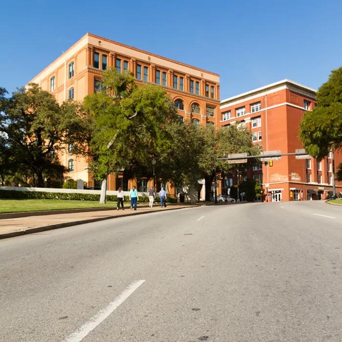 Street where President John F. Kennedy was assassinated