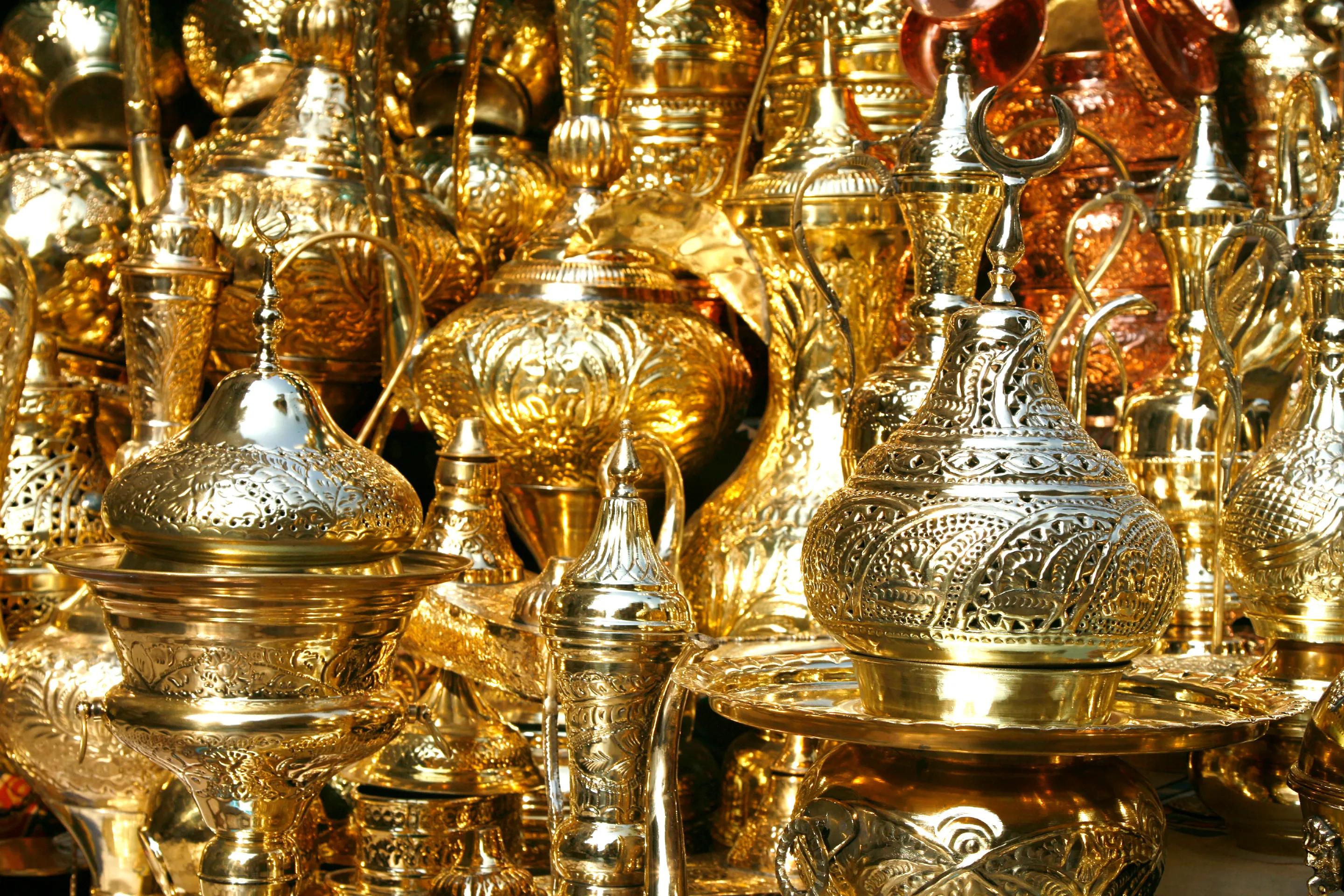 Egyptian oil lamps