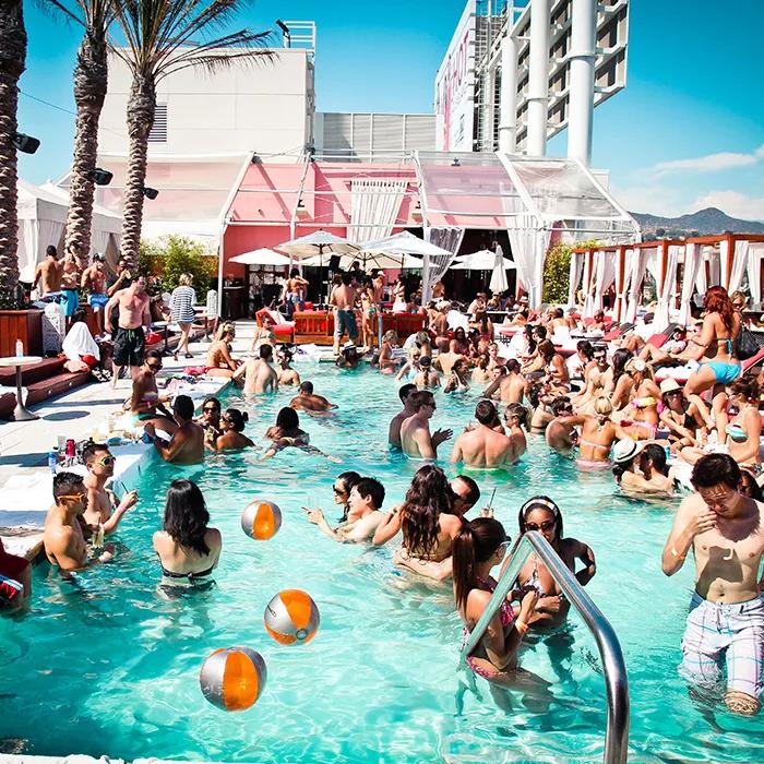 Drai's on top of the W Hollywood Hotel
