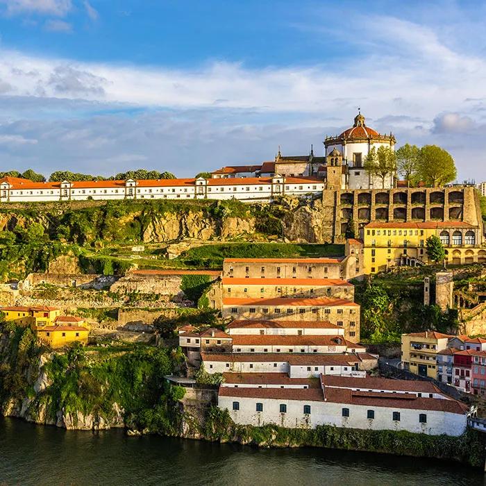 The monastery on Porto’s left bank