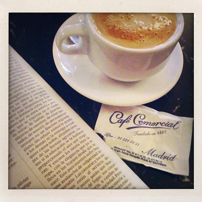 Café Comercial, literary hang-out since 1887