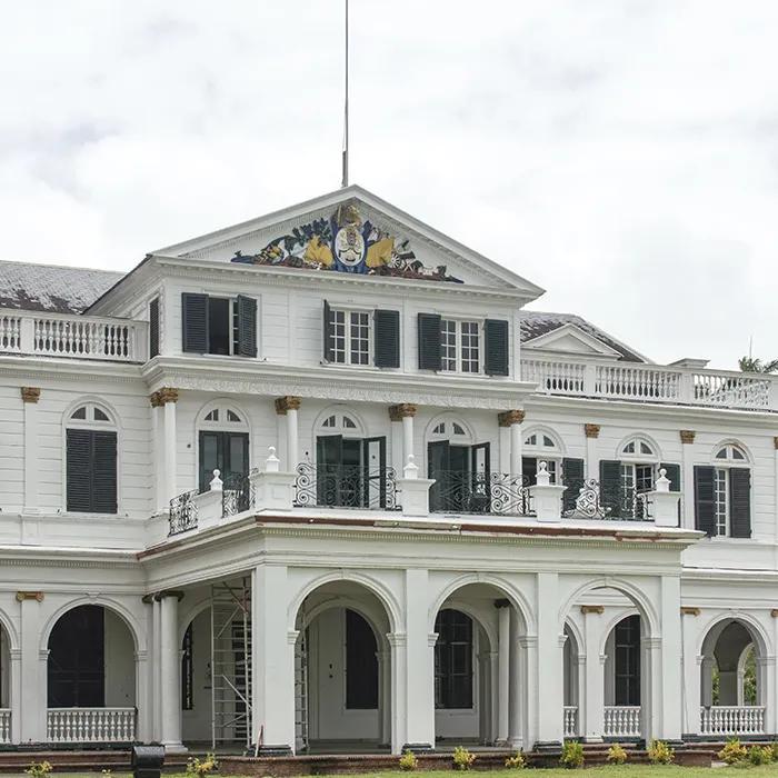 The former governor’s house