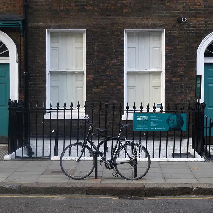 Entrance to the Charles Dickens Museum