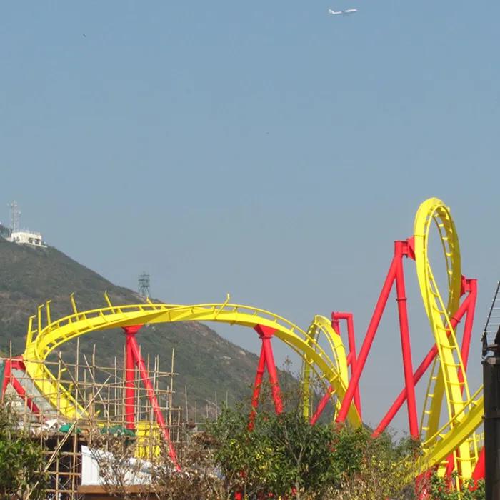 The Hair Raiser roller coaster in Ocean Park
