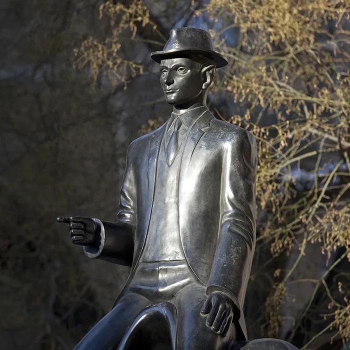 Statue of Franz Kafka
