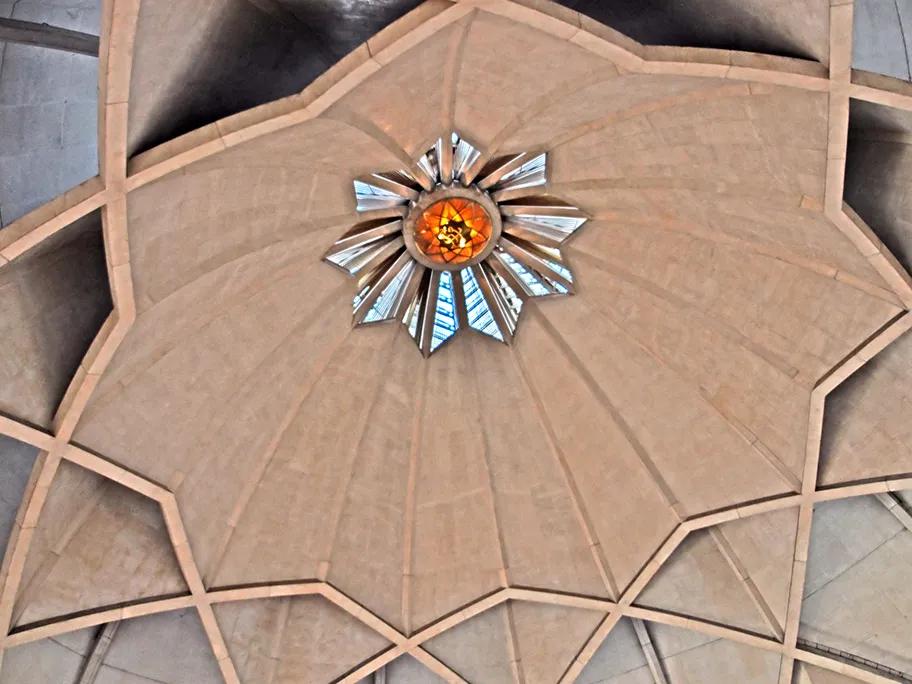 The heart of the Lotus Temple