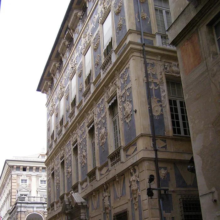 Facade along Via Garibaldi