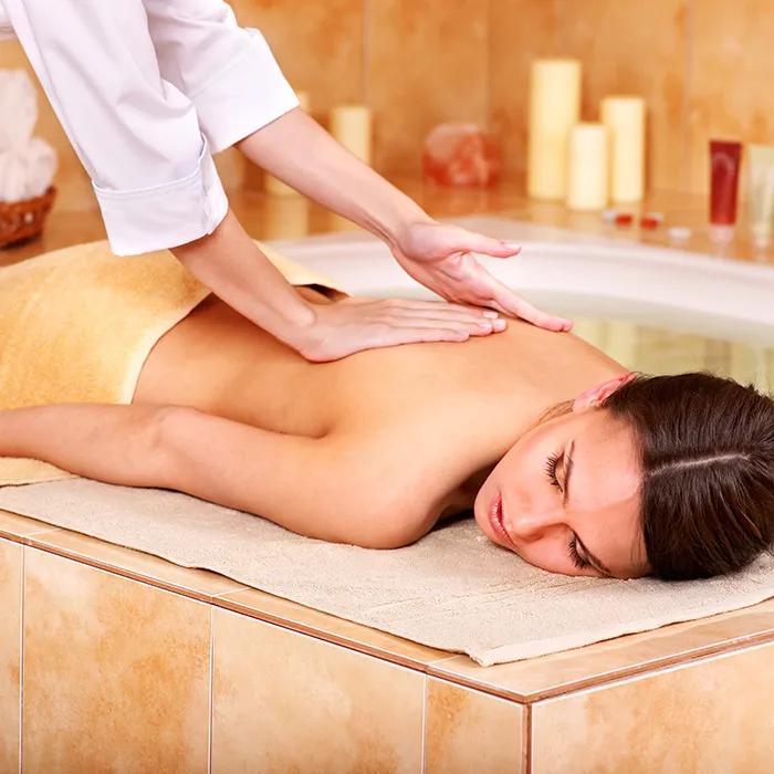 Conclude with a massage