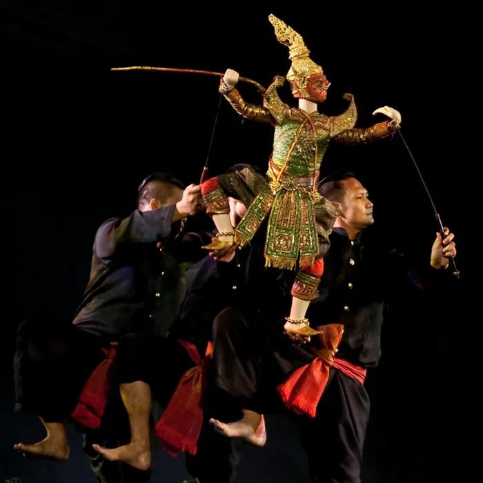 Ramakien puppet performance