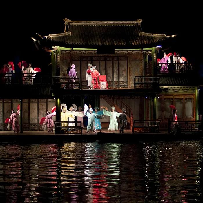 A scene from “Impressions of West Lake”