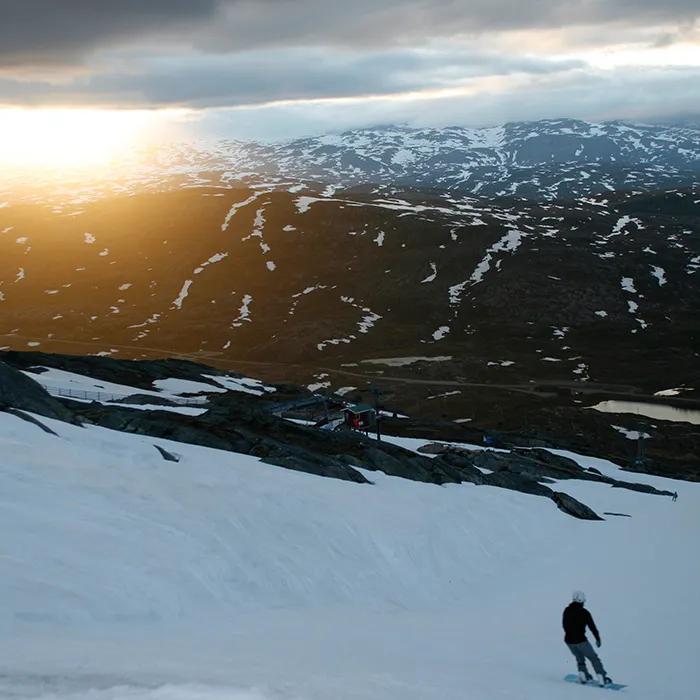 Riksgränsen: out of bounds skiing and heli-skiing