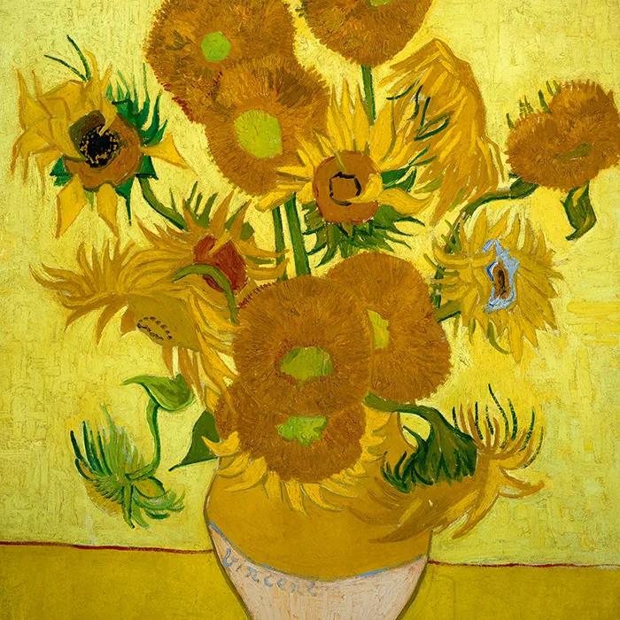 Van Gogh’s sunflowers 