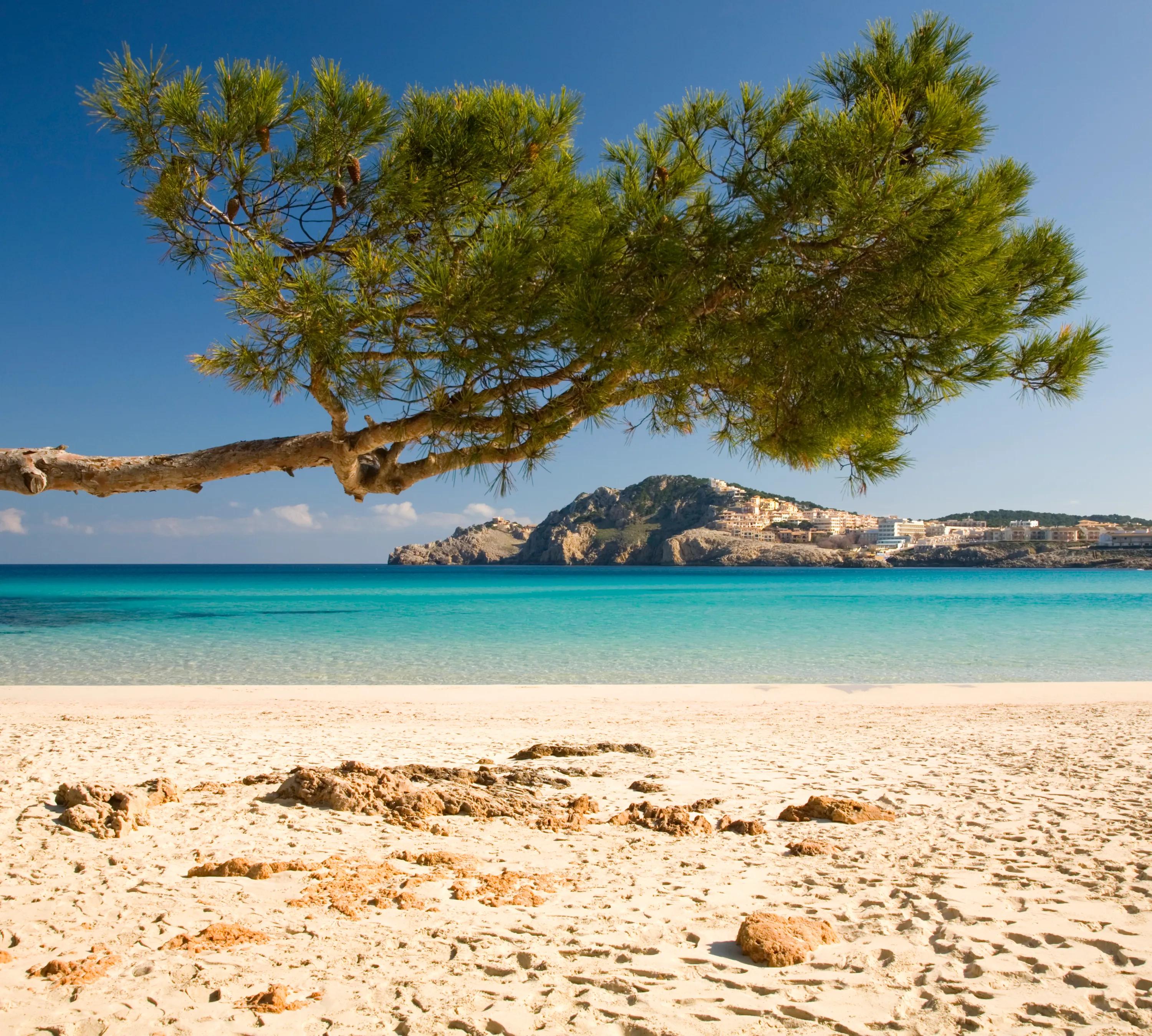 Beach near Cala Agulla