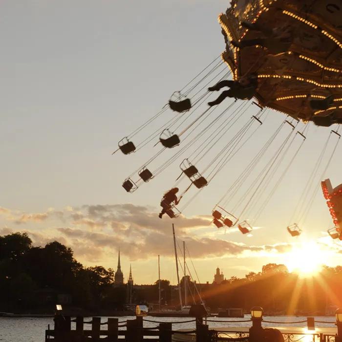 The attractions of Gröna Lund