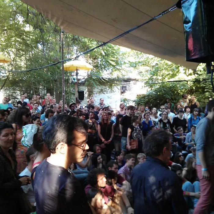 The garden of club