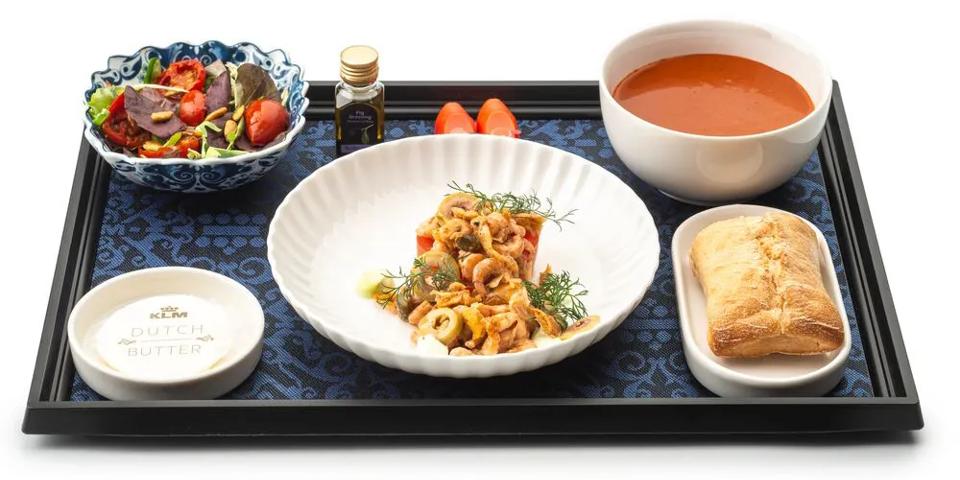 World Business Class meal - 23 Jan 2023