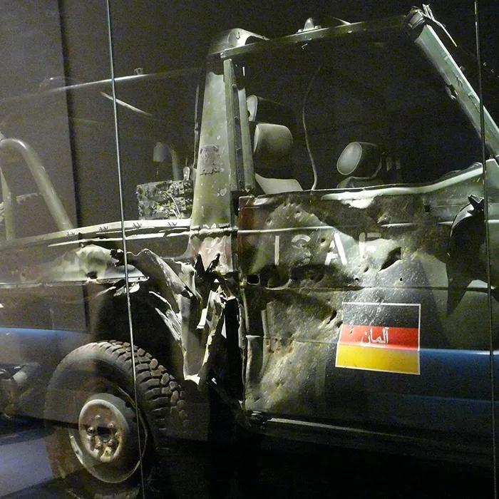 The destructive capacity of an Afghan bomb