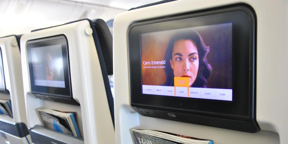 Inflight entertainment Economy Class