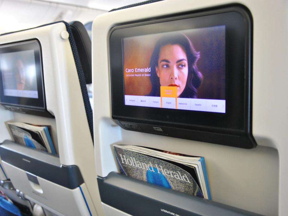 Inflight entertainment Economy Class