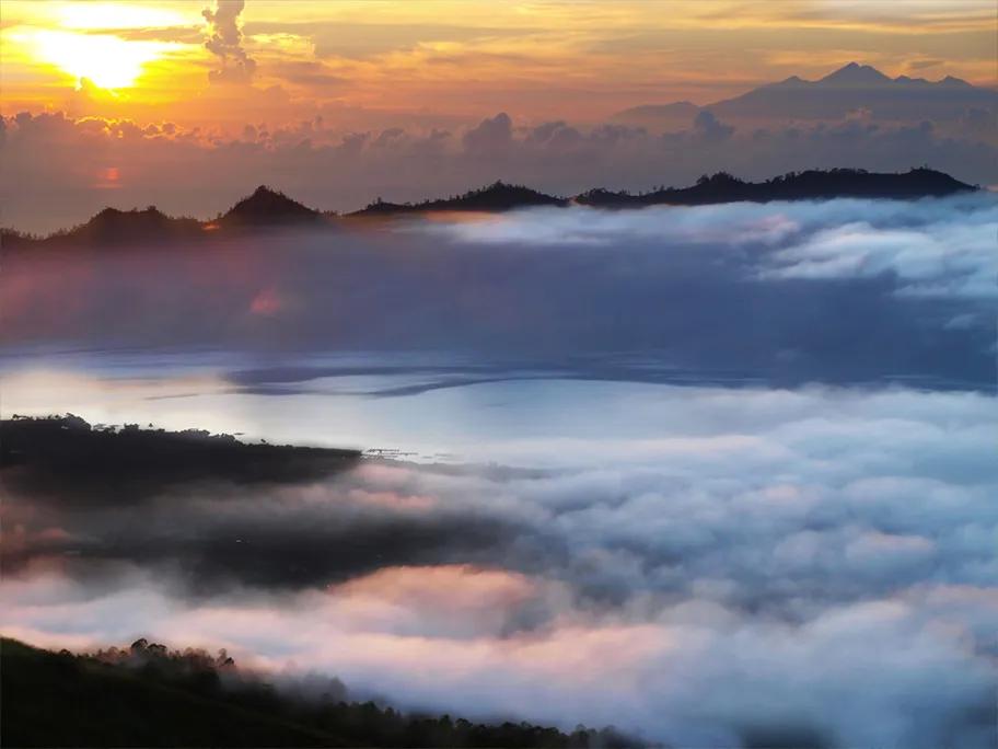 Sunrise on Mount Batur