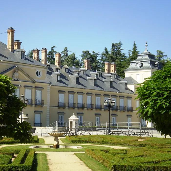 The residential palace of dictator General Franco