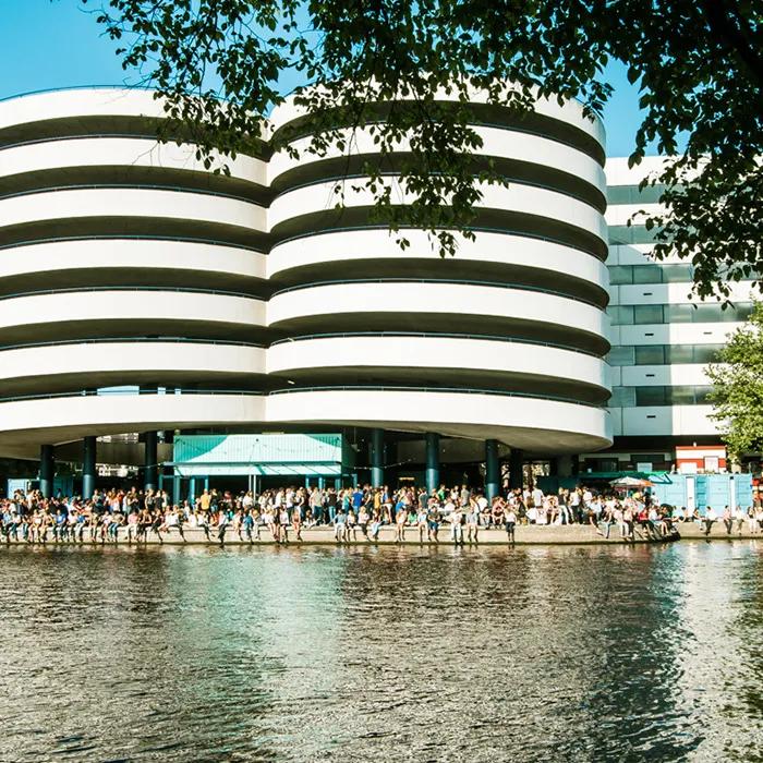 Free disco party at Waterkant