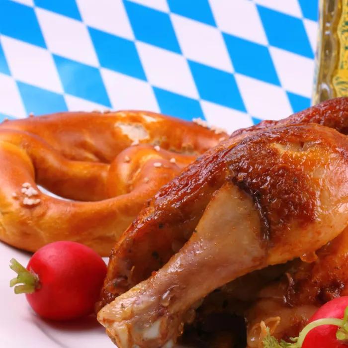 Traditional Oktoberfest snacks
