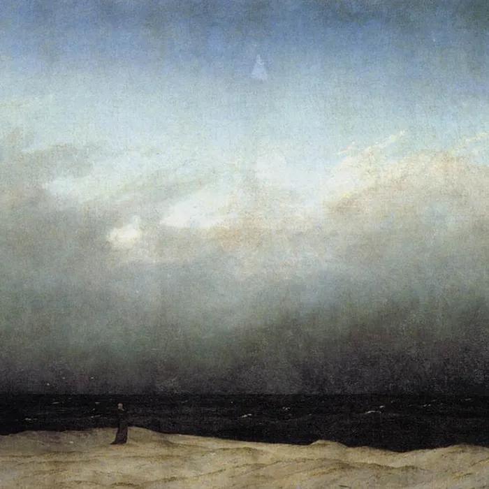 ‘Der Mönch am Meer’ by Caspar David Friedrich