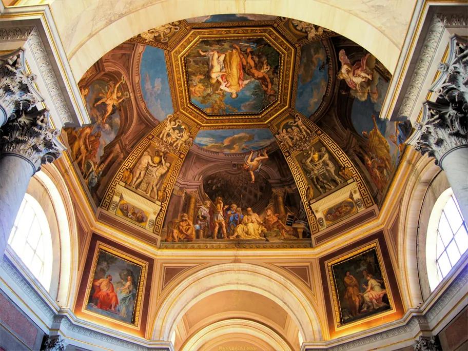 Fresco in the Sistine Chapel