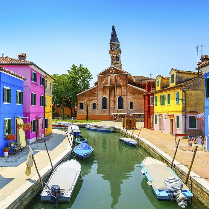 Burano, a colourful island