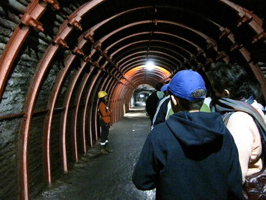 Experience the life of a mine worker