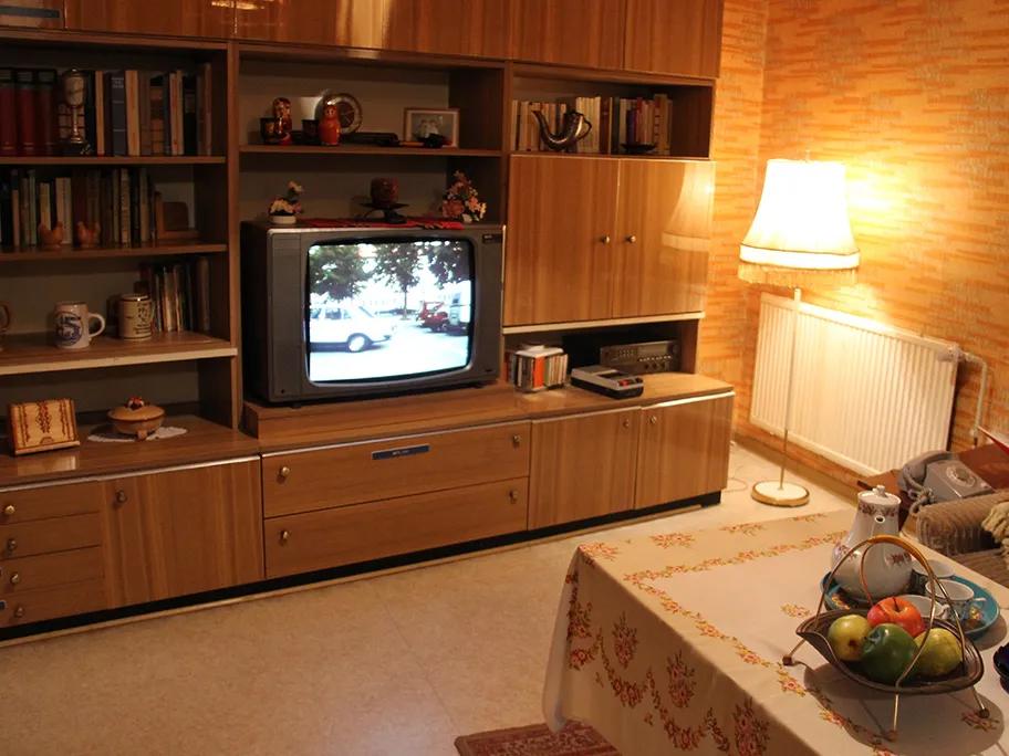 East German living room in the DDR Museum